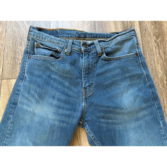 Levi's Men's Classic 505 Regular Fit Jean Straight Leg, Light Blue, Size 32X32 - Picture 2 of 9